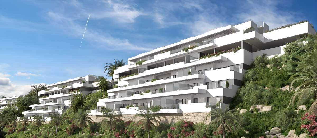 2 sovrum Lägenhet till salu i La Cala de Mijas med pool garage - 520 000 € (Ref: 9766882)