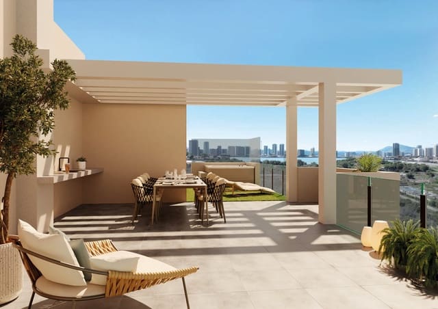 3 bedroom Apartment for sale in Levante - Playa Fossa, Calpe / Calp with pool garage - € 467,000 (Ref: 9766948)