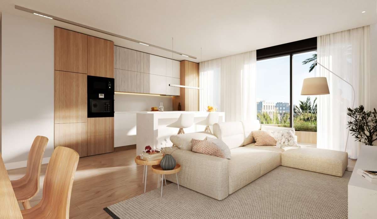 1 sovrum Lägenhet till salu i Malaga stad med pool - 378 495 € (Ref: 9767044)