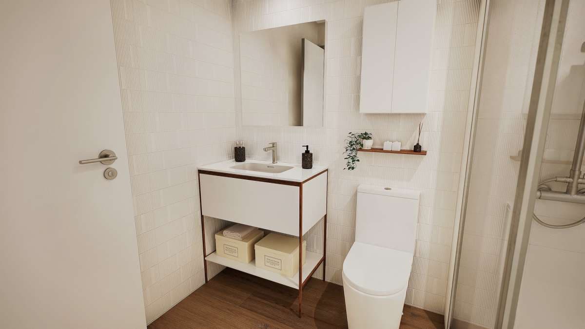 1 sovrum Lägenhet till salu i Malaga stad med pool - 378 495 € (Ref: 9767044)