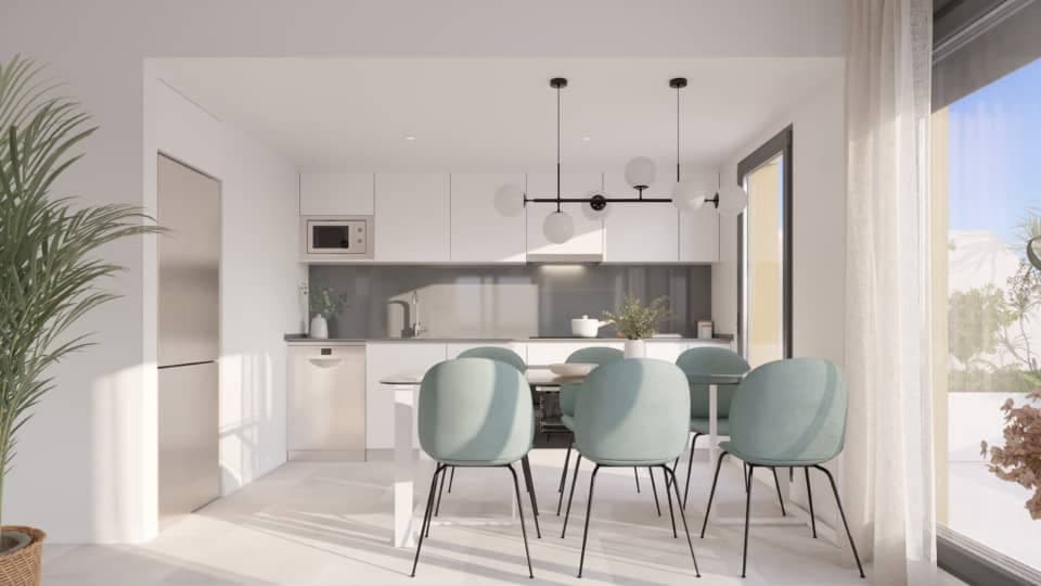 2 makuuhuone Huoneisto myytävänä paikassa La Cala de Mijas mukana uima-altaan 
autotalli - 410 000 € (Ref: 9767091)