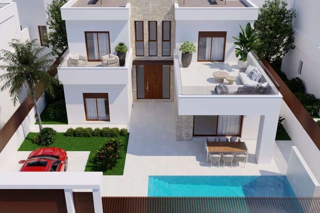 4 sypialnia Willa na sprzedaż w Orihuela Costa, Orihuela z basenem garażem - 649 000 € (Ref: 9767142)