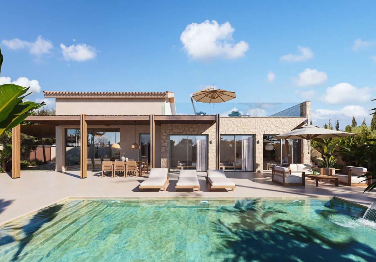 3 soverom Villa til salgs i Cabo de Palos med svømmebasseng garasje - € 1 390 000 (Ref: 9767349)