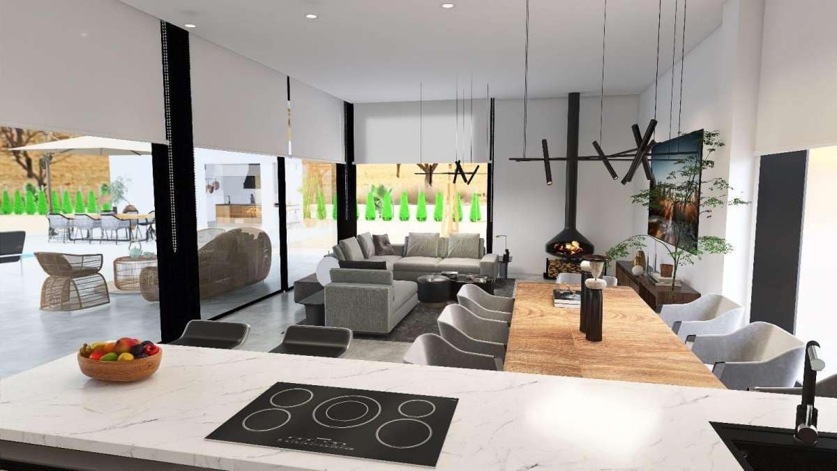 3 soverom Villa til salgs i Aspe med svømmebasseng garasje - € 325 000 (Ref: 9767542)