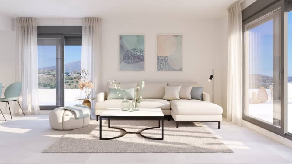 3 sypialnia Apartament na sprzedaż w La Cala de Mijas z basenem garażem - 653 000 € (Ref: 9767611)