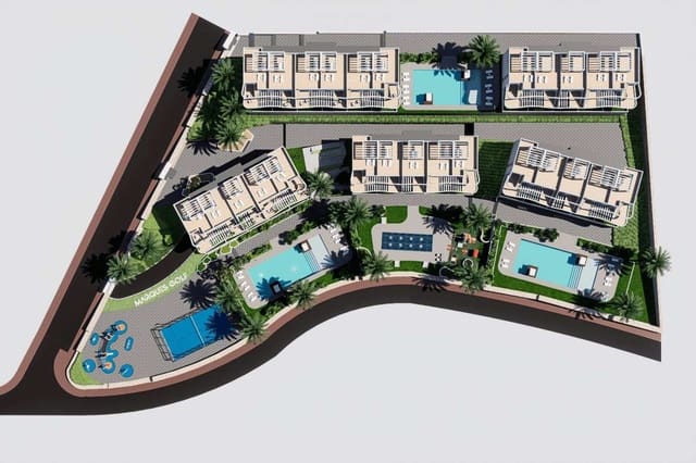 2 quarto Apartamento para venda em Balcón de Finestrat - Terra Marina, Finestrat com piscina garagem - 389 900 € (Ref: 9767639)