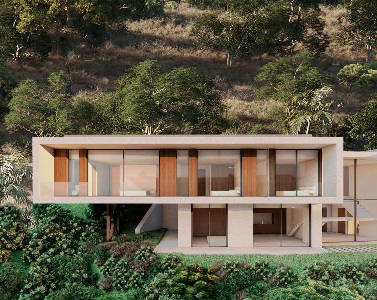 4 makuuhuone Huvila myytävänä paikassa Benahavis mukana uima-altaan 
autotalli - 3 625 000 € (Ref: 9767678)