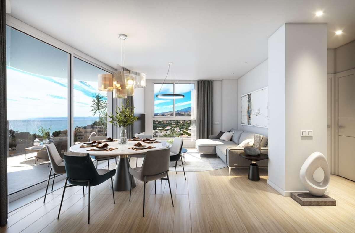 2 soveværelse Lejlighed til salg i La Villajoyosa / Vila Joiosa med garage - € 495.000 (Ref: 9767730)