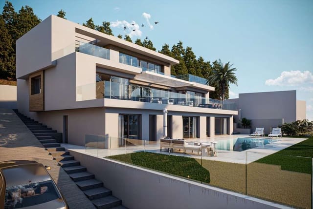 4 sypialnia Willa na sprzedaż w Altea z basenem garażem - 2 690 000 € (Ref: 9768093)