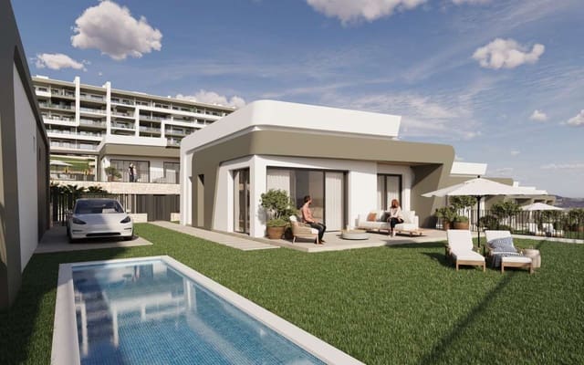 3 soveværelse Villa til salg i Muchamiel / Mutxamel med swimmingpool garage - € 460.000 (Ref: 9768227)