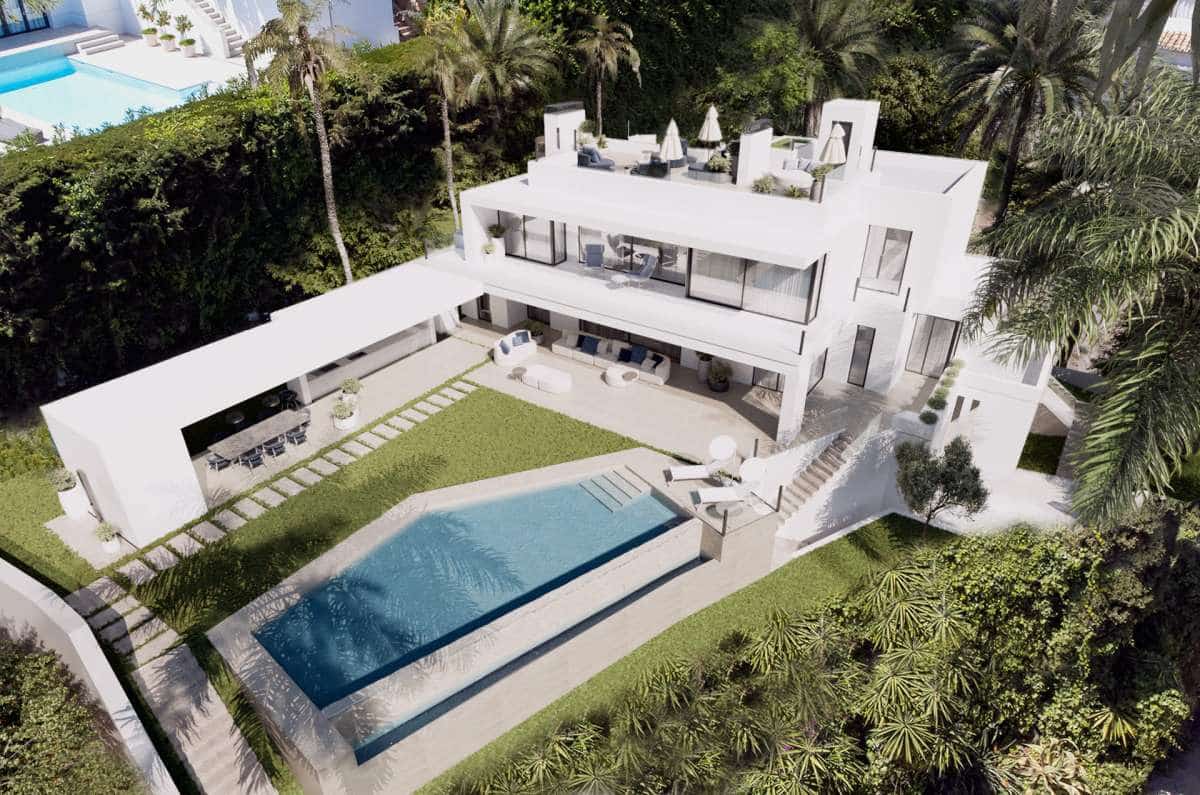 6 makuuhuone Huvila myytävänä paikassa Marbella mukana uima-altaan 
autotalli - 7 950 000 € (Ref: 9768523)