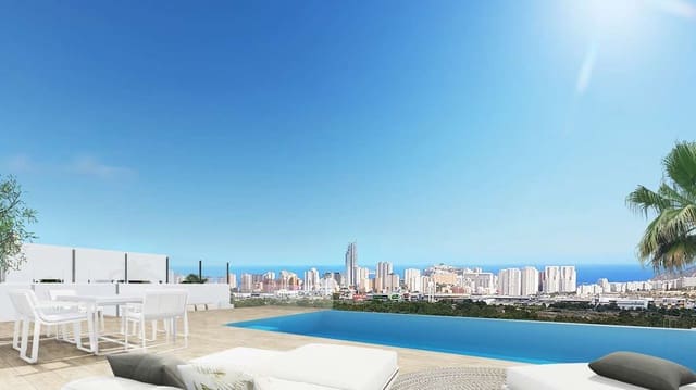 4 soveværelse Villa til salg i Balcón de Finestrat - Terra Marina, Finestrat med swimmingpool garage - € 1.400.000 (Ref: 9768540)