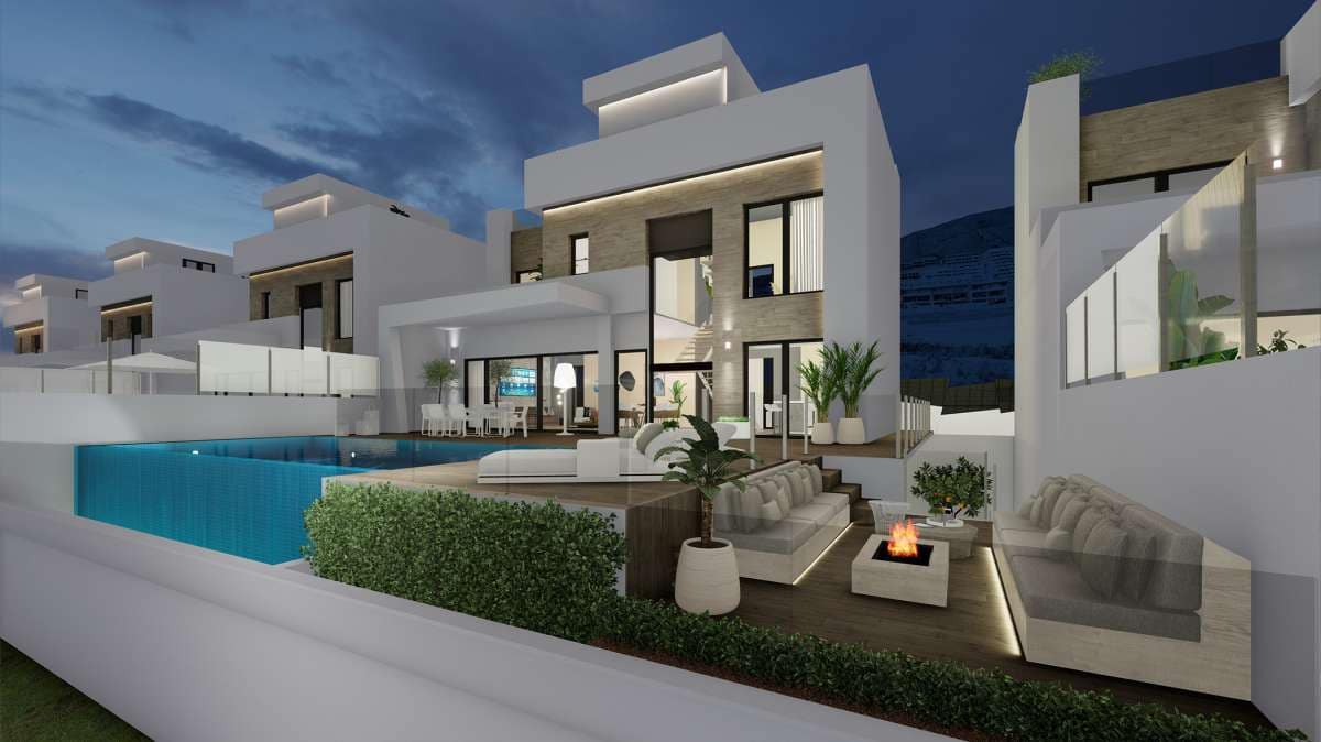 4 bedroom Villa for sale in Finestrat with pool garage - € 1,400,000 (Ref: 9768540)