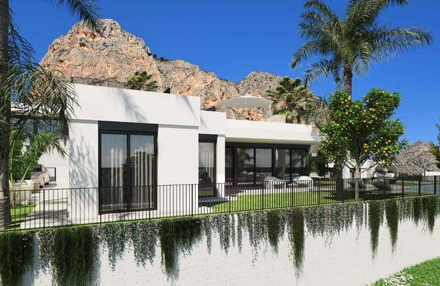 Chalet de 3 habitaciones en Polop en venta con piscina garaje - 470.000 € (Ref: 9768560)
