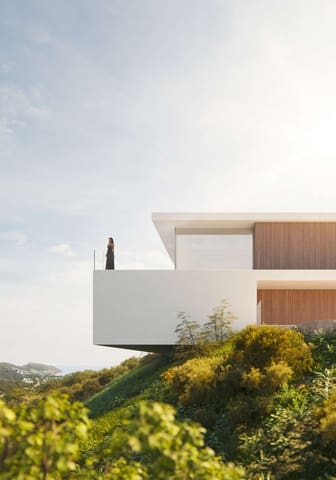 5 sypialnia Willa na sprzedaż w Teulada Pueblo, Teulada-Moraira z basenem garażem - 3 300 000 € (Ref: 9768647)