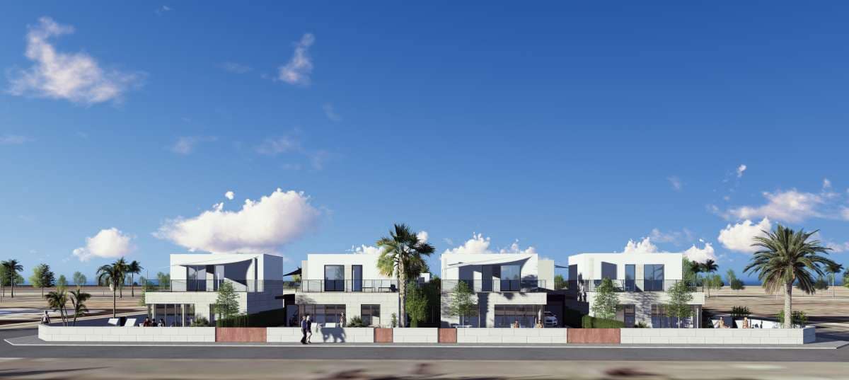 Chalet de 3 habitaciones en Los Alcázares en venta con piscina garaje - 445.000 € (Ref: 9768813)