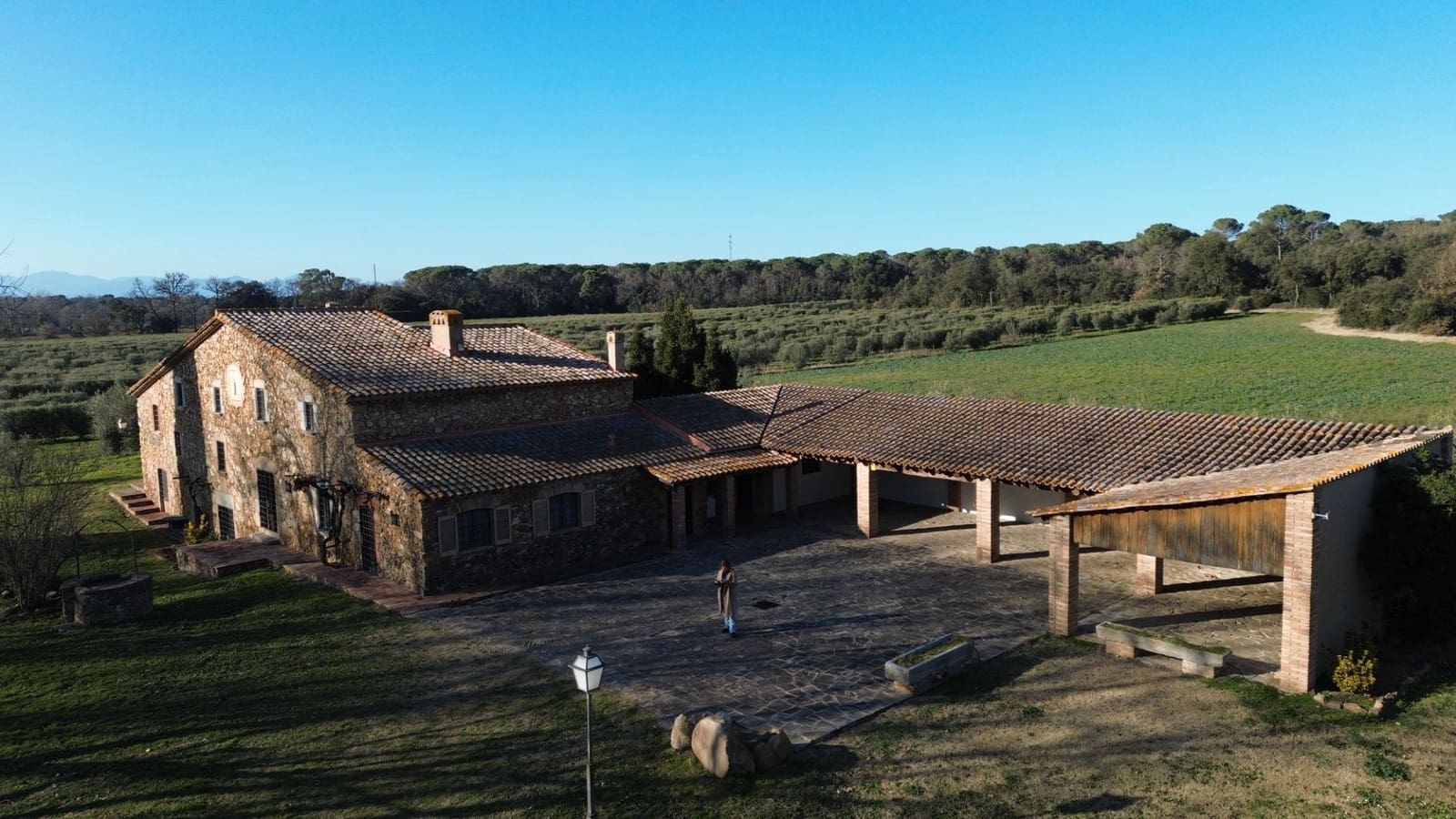 8 chambre Finca/Maison de Campagne à vendre à Llagostera avec garage - 1 070 000 € (Ref: 9715252)