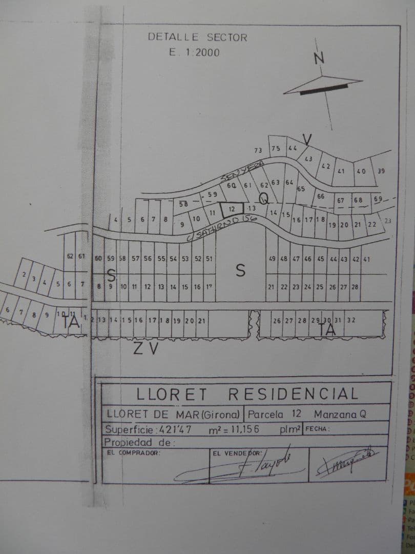 Building Plot for sale in Lloret de Mar - € 27,000 (Ref: 9715254)
