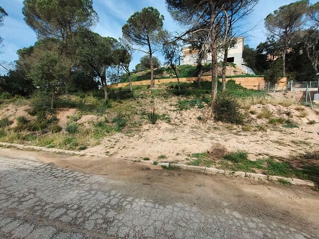 Byggetomt til salgs i Urbanitzacions del Nord, Lloret de Mar - € 45 000 (Ref: 9715266)