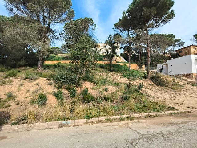 Byggetomt til salgs i Urbanitzacions del Nord, Lloret de Mar - € 45 000 (Ref: 9715266)