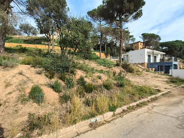 Byggetomt til salgs i Urbanitzacions del Nord, Lloret de Mar - € 45 000 (Ref: 9715266)