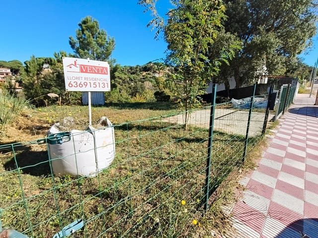 Byggegrund til salg i Urbanitzacions del Nord, Lloret de Mar - € 39.000 (Ref: 9715273)
