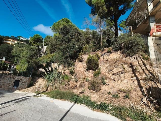 Byggetomt til salgs i Serra Brava, Lloret de Mar - € 79 000 (Ref: 9715277)