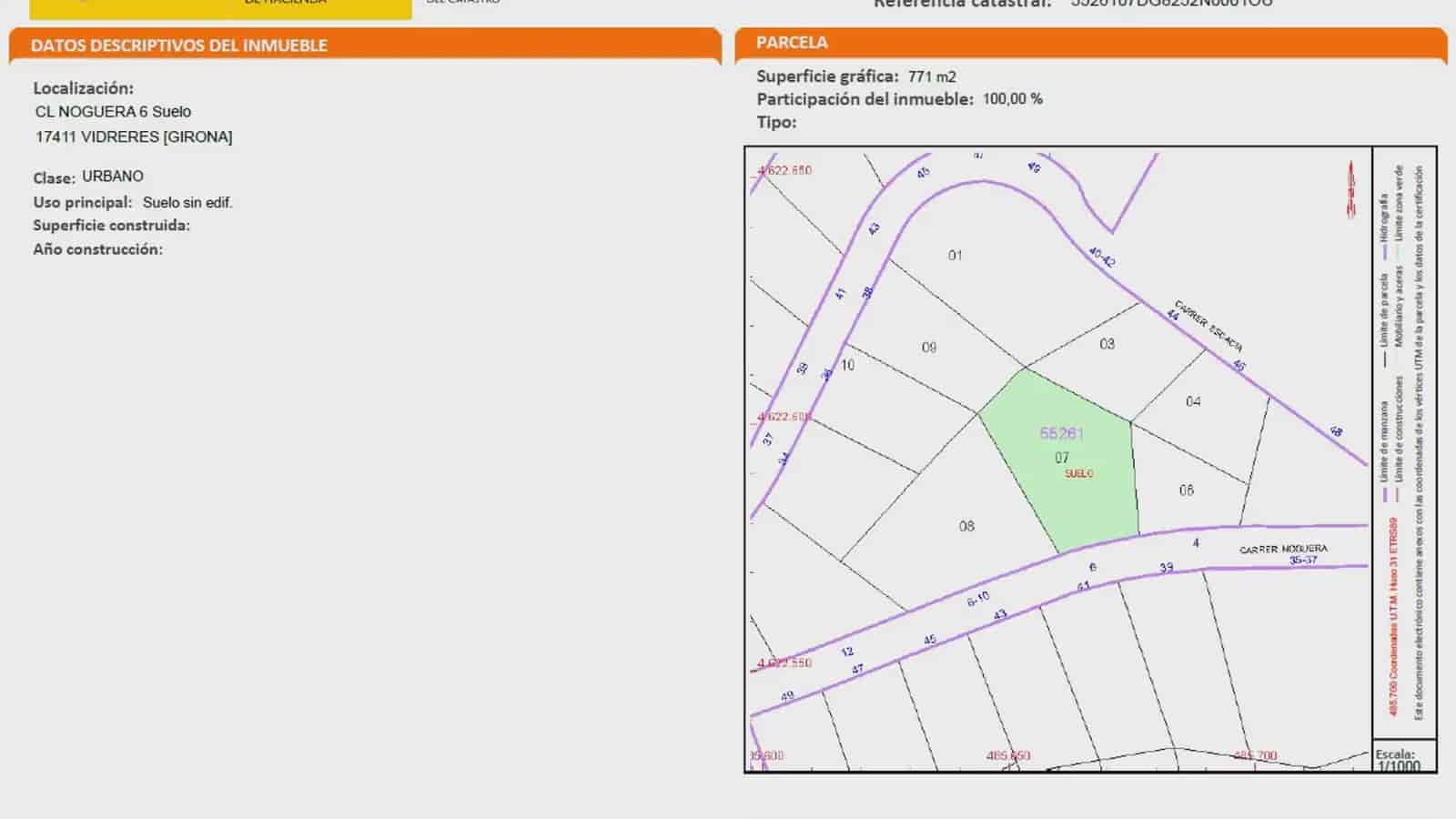 Building Plot for sale in Vidreres - € 55,000 (Ref: 9733890)