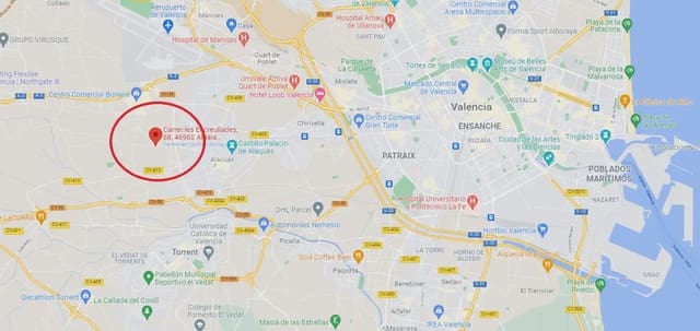 Teren niezagospodarowany na sprzedaż w Aldaia - 1 500 000 € (Ref: 9775923)