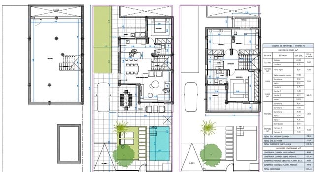 4 soverom Villa til salgs i El Rubial, Aguilas med svømmebasseng garasje - € 405 000 (Ref: 9354526)