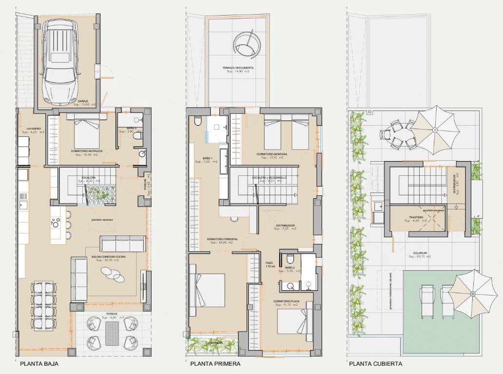Chalet de 4 habitaciones en Cuevas del Almanzora en venta con piscina garaje - 1.070.000 € (Ref: 9360903)