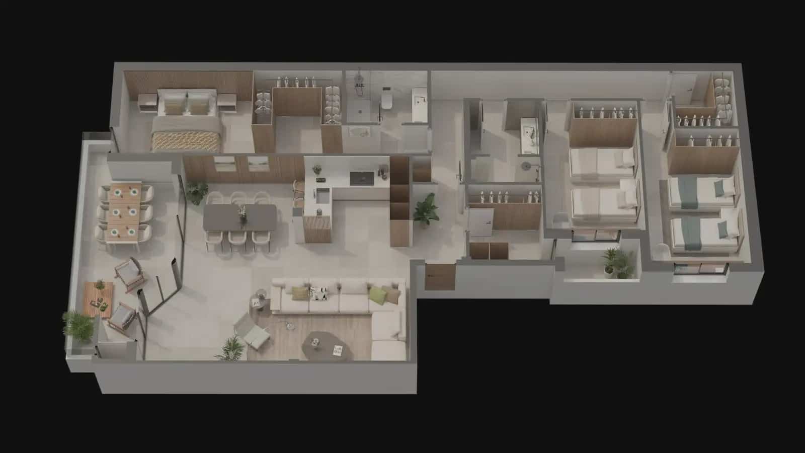 3 slaapkamer Flat te koop in Aguilas met garage - € 320.000 (Ref: 9761491)