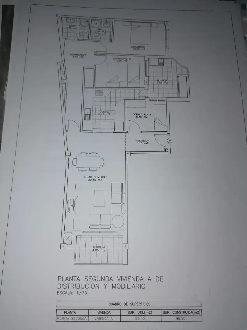 3 quarto Apartamento para venda em Aguilas - 196 000 € (Ref: 9801447)