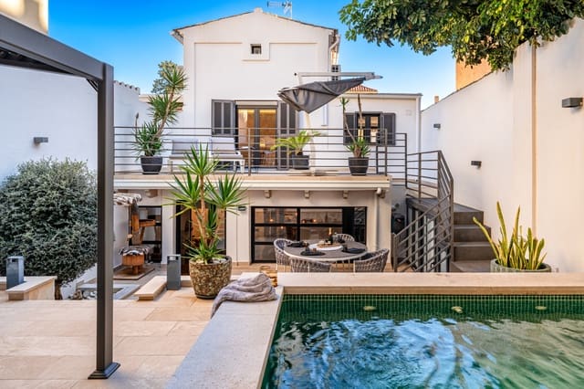 3 chambre Maison de Ville à vendre à El Terreno, Palma de Mallorca avec piscine garage - 1 490 000 € (Ref: 8889325)