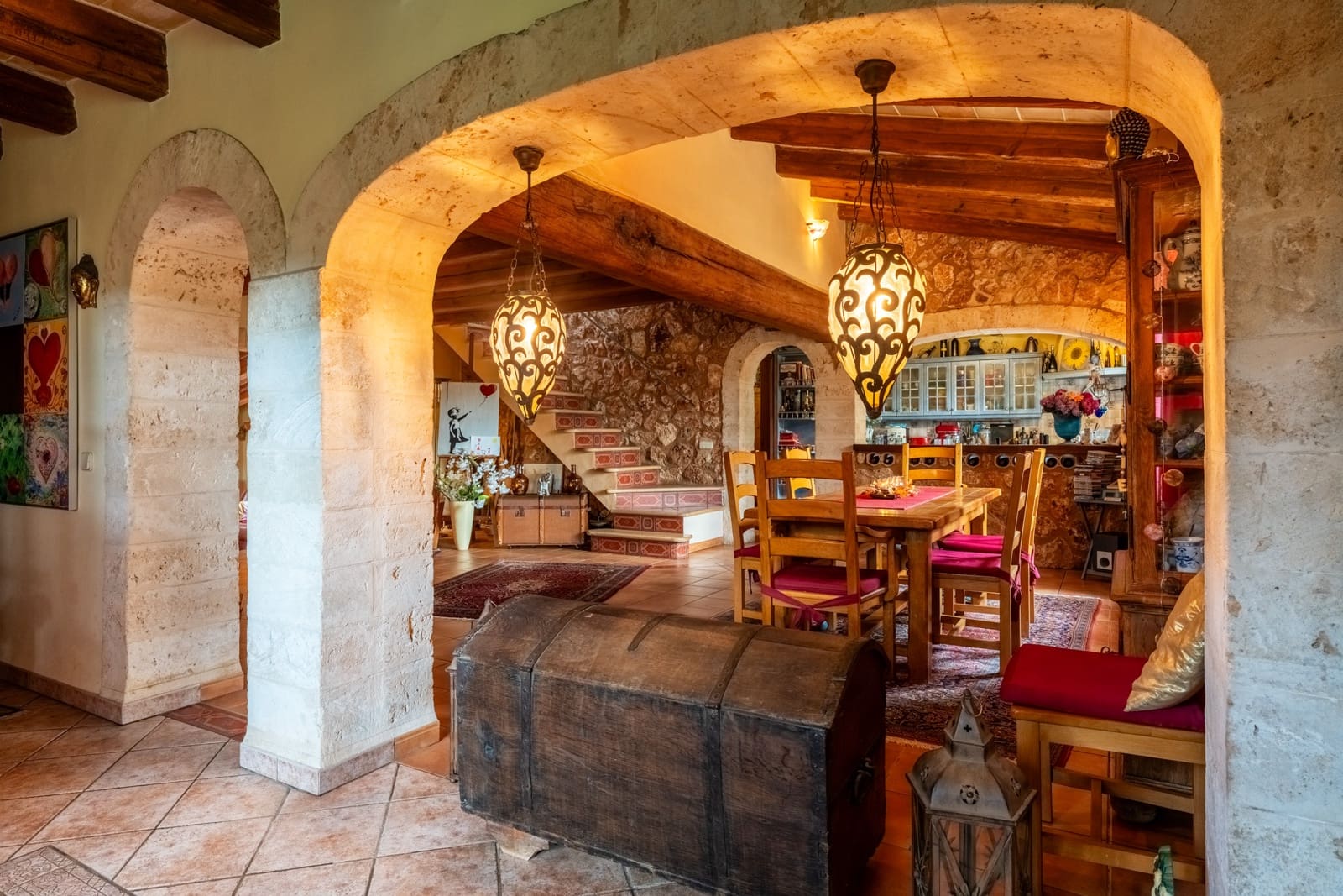 3 soveværelse Finca/Landehus til salg i Portocolom med swimmingpool garage - € 1.695.000 (Ref: 8892098)