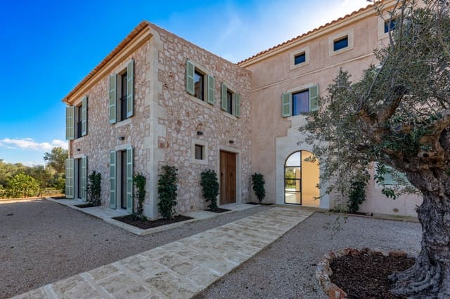 4 chambre Finca/Maison de Campagne à vendre à Cas Concos, Felanitx avec piscine garage - 3 900 000 € (Ref: 8937835)