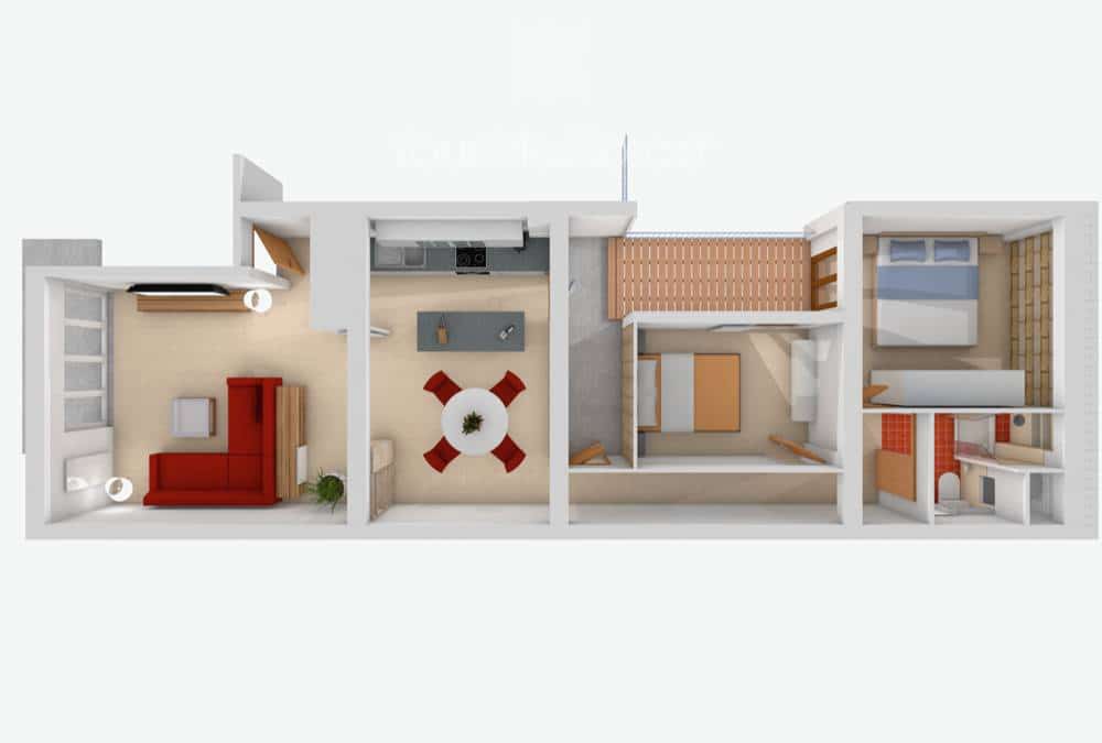 Piso de 2 habitaciones en Portocristo / Port de Manacor en venta - 260.000 € (Ref: 9803808)