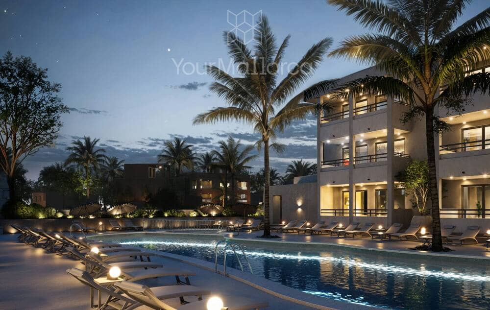 1 soveværelse Lejlighed til salg i Portocolom med swimmingpool - € 318.700 (Ref: 9890965)