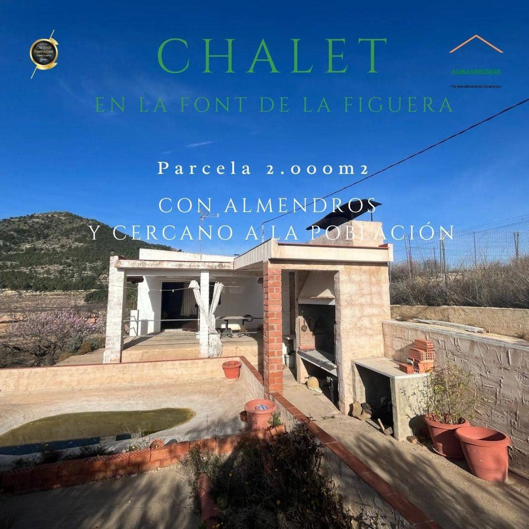 3 soveværelse Villa til salg i La Font de la Figuera med garage - € 120.000 (Ref: 8886707)
