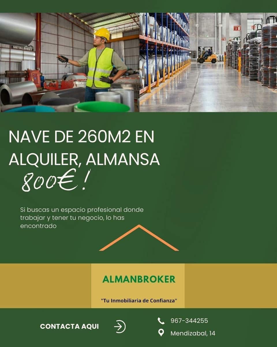 Business for rent in Almansa - € 800 (Ref: 8886723)