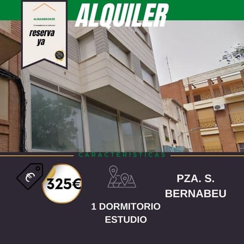 1 makuuhuone Asunto vuokrattavana paikassa Almansa - 375 € (Ref: 9118700)