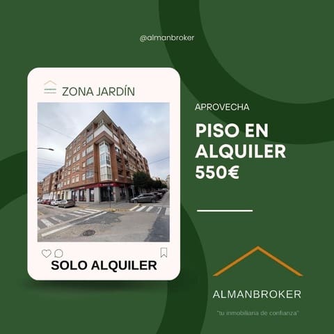 3 bedroom Flat for rent in Almansa - € 550 (Ref: 9379034)