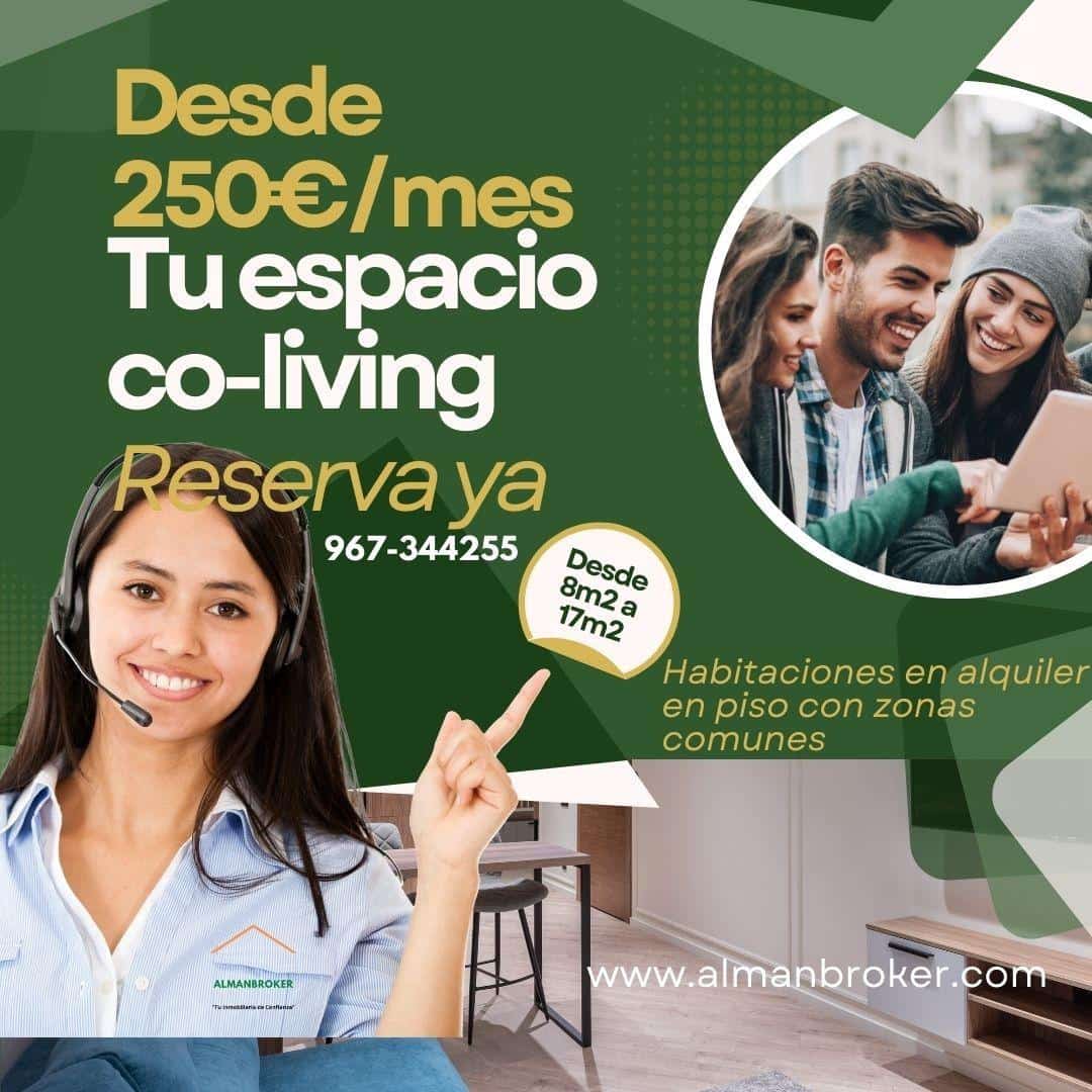 4 soverom Leilighet til leie i Almansa - € 300 (Ref: 9530538)