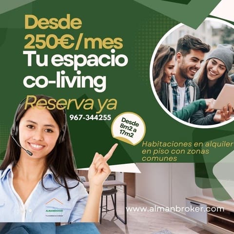 4 bedroom Flat for rent in Almansa - € 300 (Ref: 9530538)