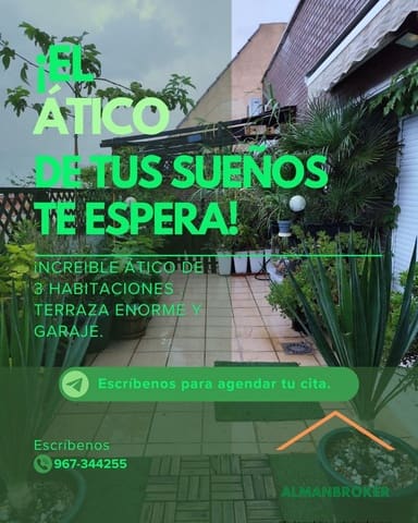 3 sovrum Lägenhet till salu i Almansa med garage - 150 000 € (Ref: 9652021)