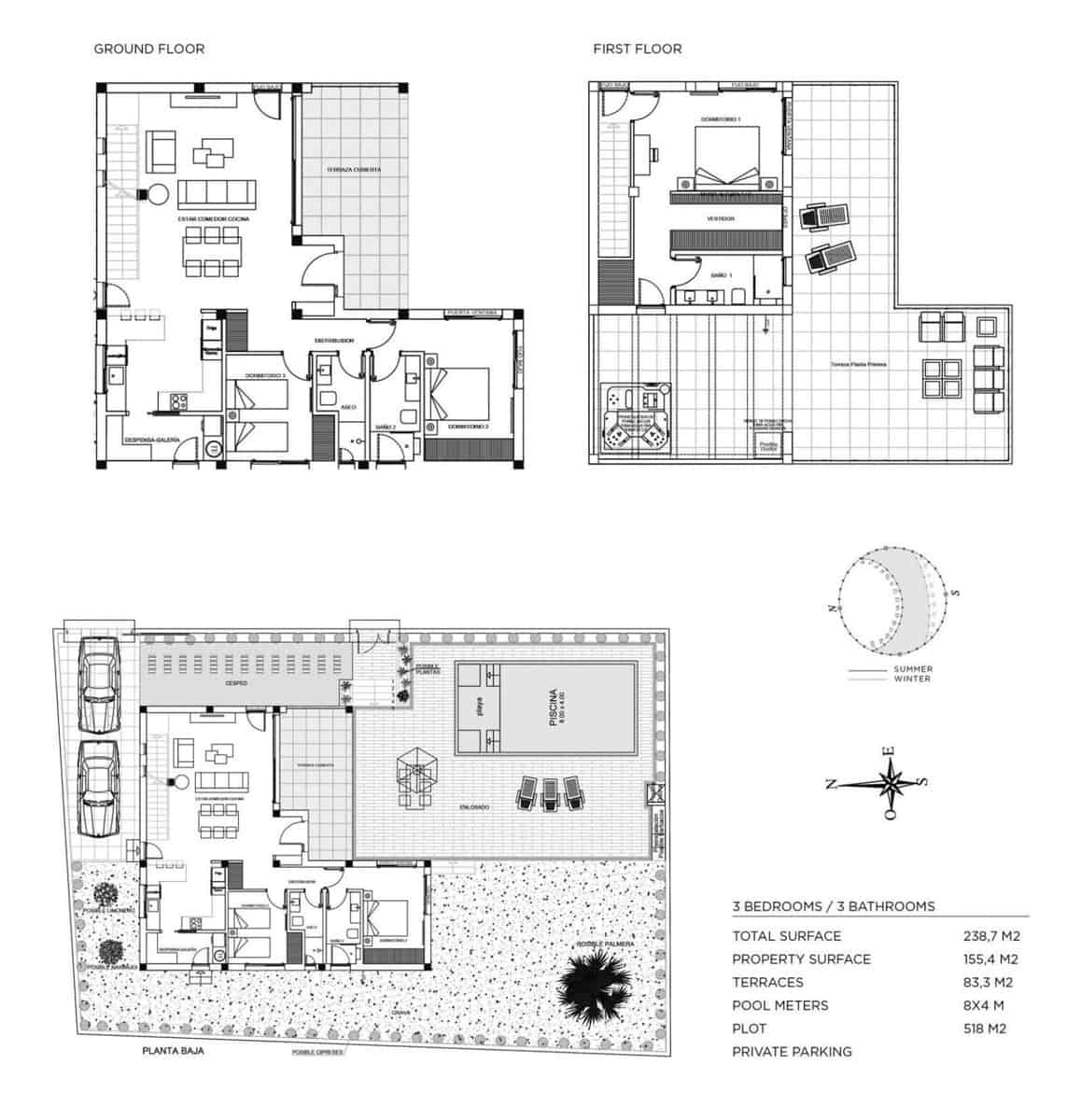 3 sypialnia Willa na sprzedaż w Rojales - 832 725 € (Ref: 9385643)