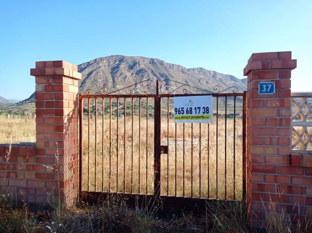 Byggegrund til salg i Rebolledo, Alicante by - € 100.000 (Ref: 9449520)