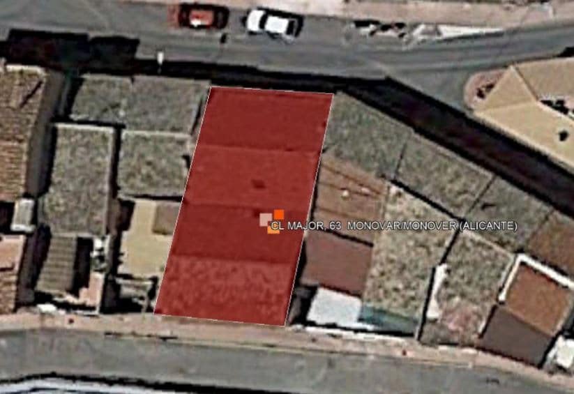 Building Plot for sale in Monovar / Monover - € 42,300 (Ref: 9449531)