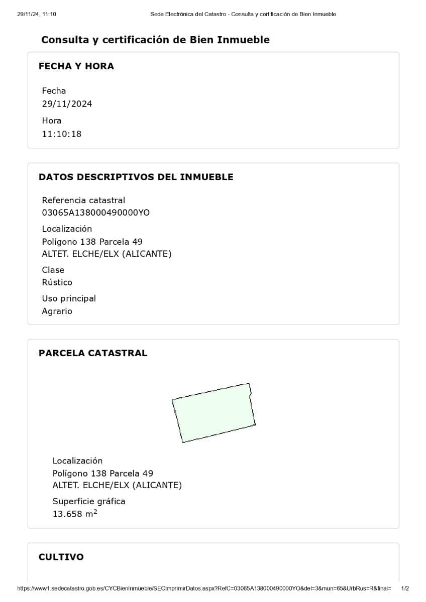 Building Plot for sale in El Altet - € 85,000 (Ref: 9449535)