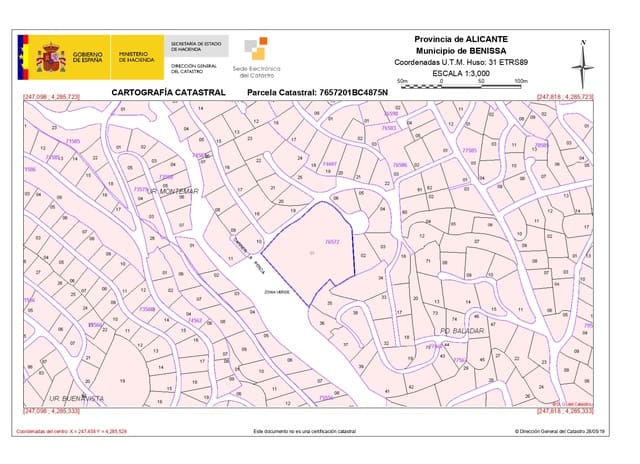 Działka budowlana na sprzedaż w Benissa - 685 000 € (Ref: 9449539)